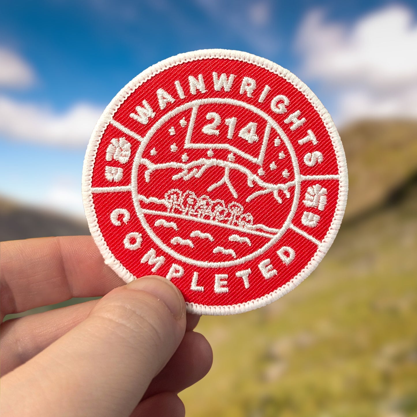 Wainwrights Completed Embroidered Patch