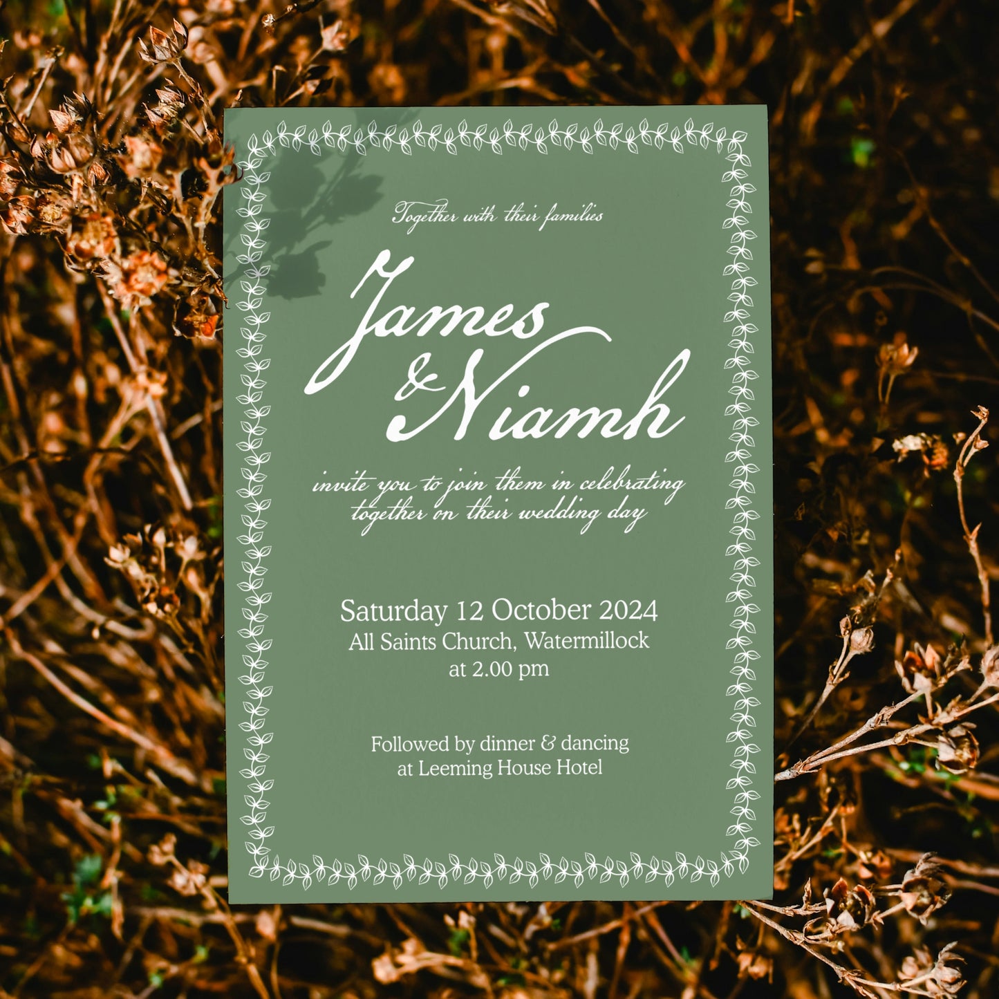Leaf Green: Invitation