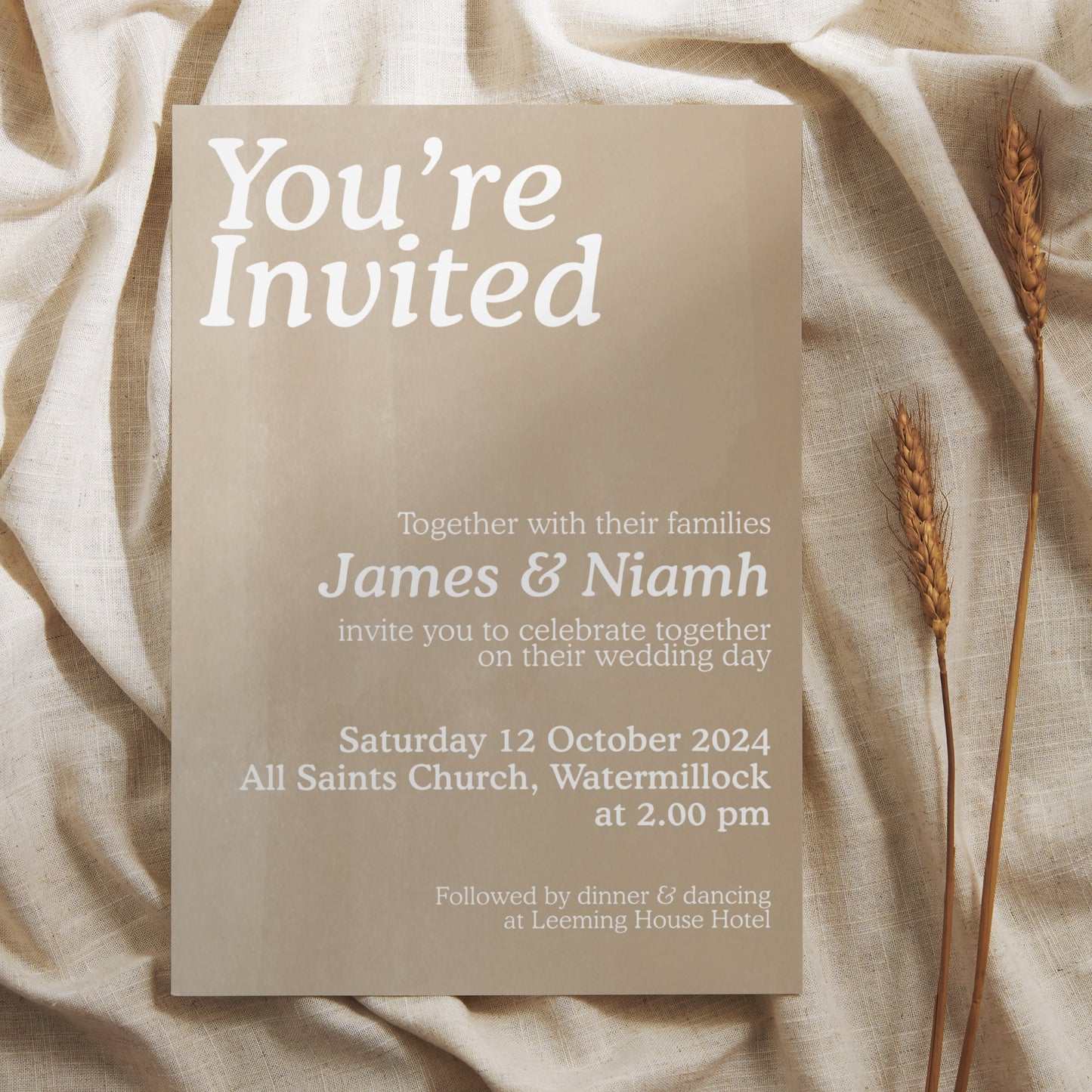 Autumn: Invitation