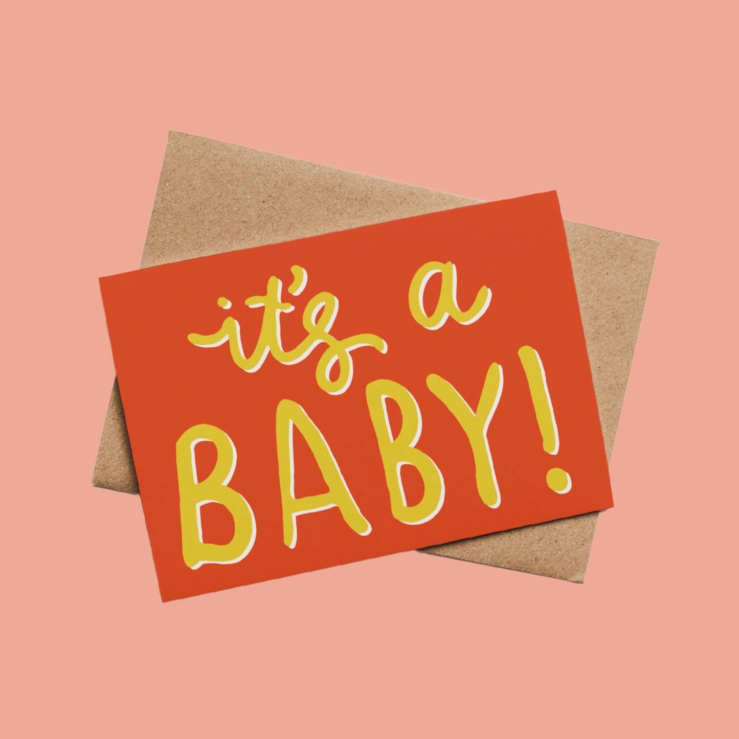 It's A Baby Greetings Card