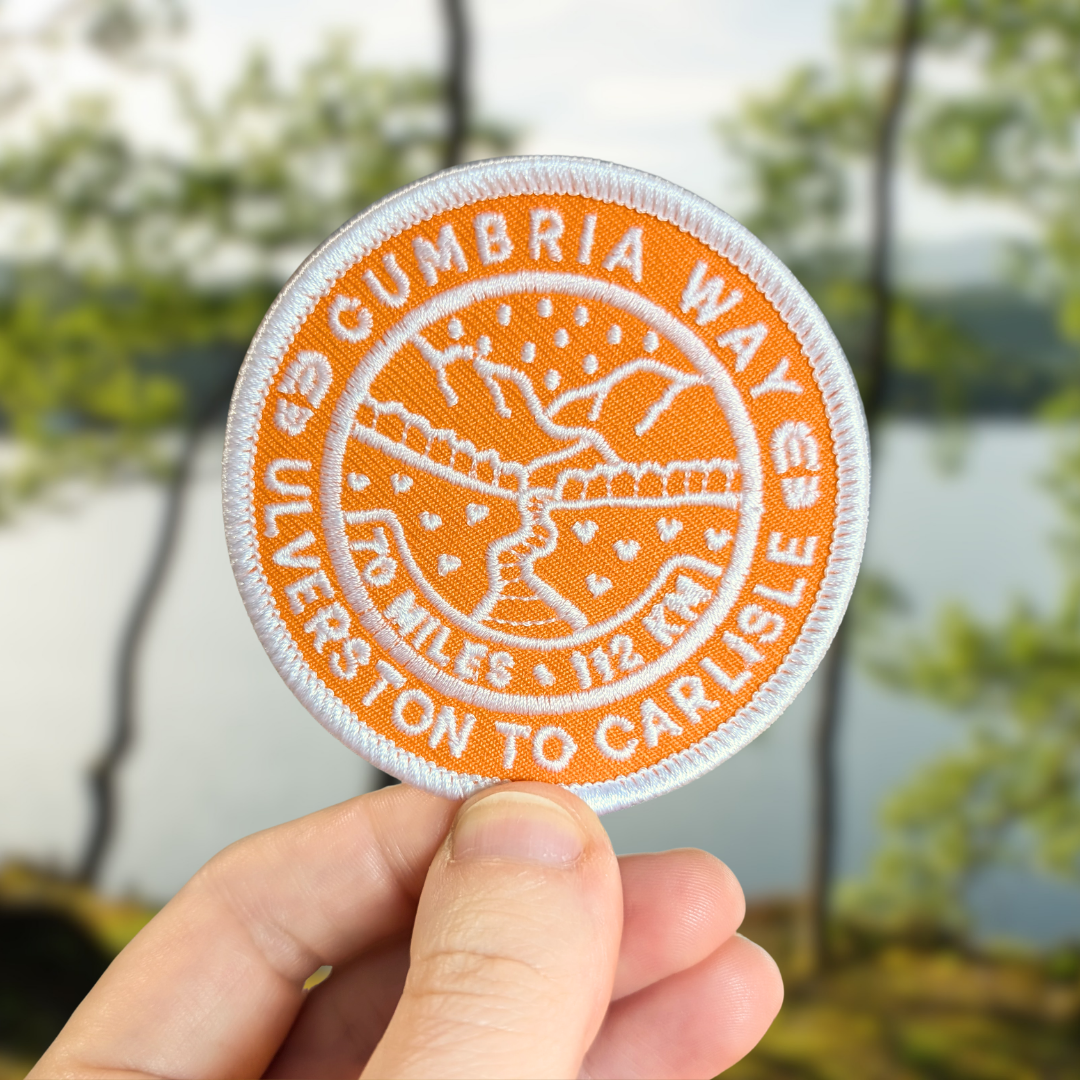 Cumbria Way Embroidered Patch