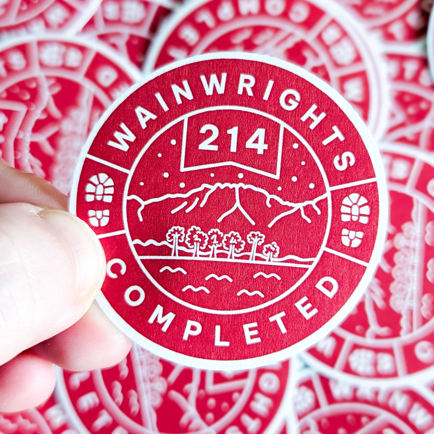 Wainwrights Completed Sticker