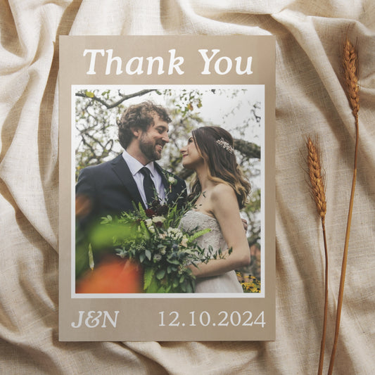 Autumn: Thank You Card